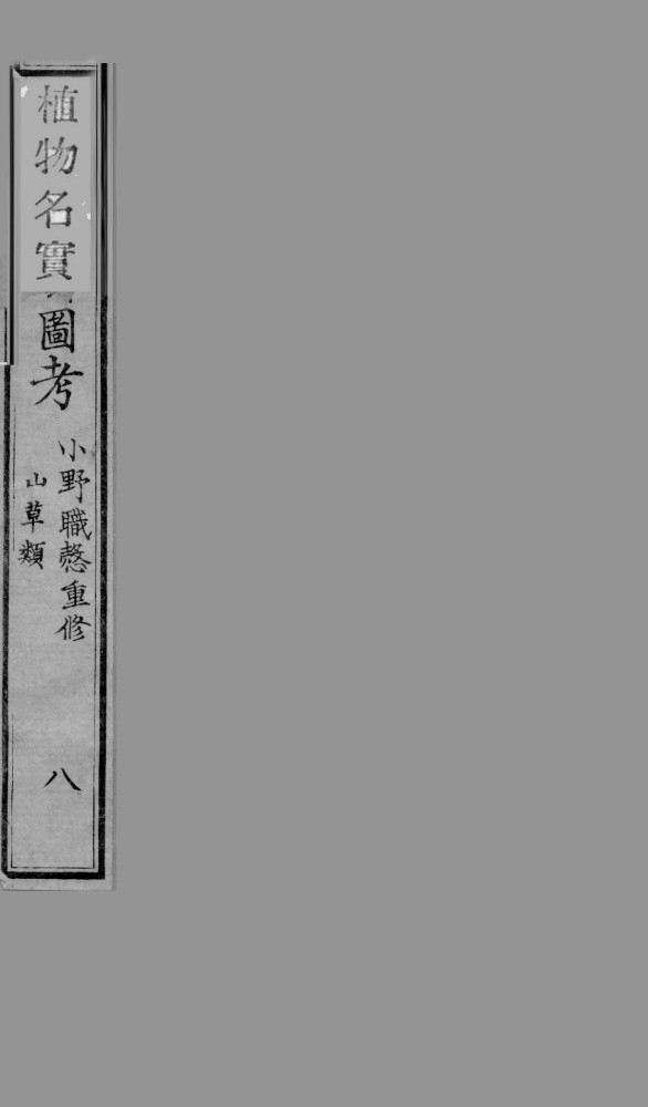 植物名实图考  8